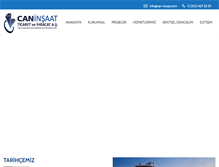 Tablet Screenshot of can-insaat.com